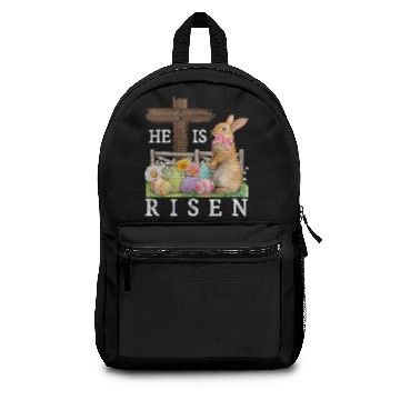 Discover He Is Risen Funny Easter Backpacks