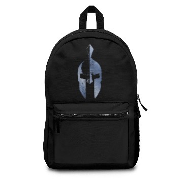Discover Spartan helmet Sparta symbol Backpacks