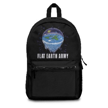 Discover Flat Earth Theory Flat Earth Army Earth Backpacks