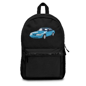 Discover 80s Light Blue FM Backpacks