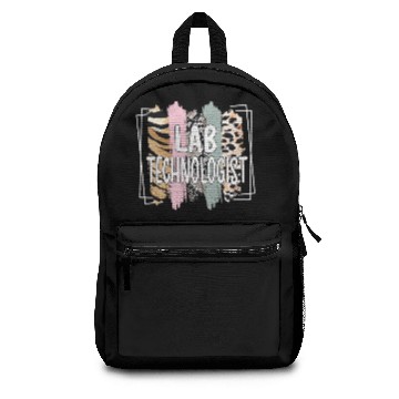 Discover Lab Tech Gifts Lab Technologist Laboratoy Tech Backpacks