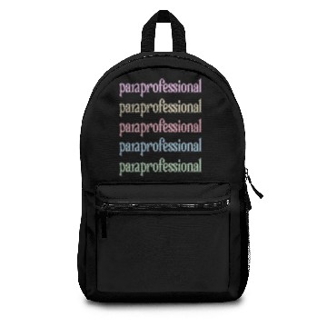 Discover Paraprofessional Appreciation Para Teacher Parapro Backpacks