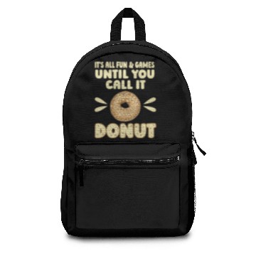Discover Bagel Quote for a Bagel Maker Backpacks