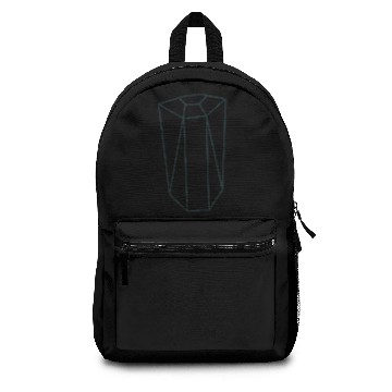 Discover Line art simple irregular gemstone Backpacks