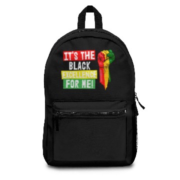 Discover It's The Black Excellence For Me Backpacks