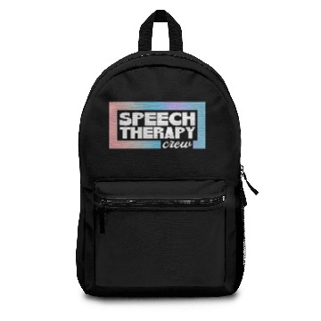 Discover Speech Therapy SLP Speech Language Pathologist Backpacks