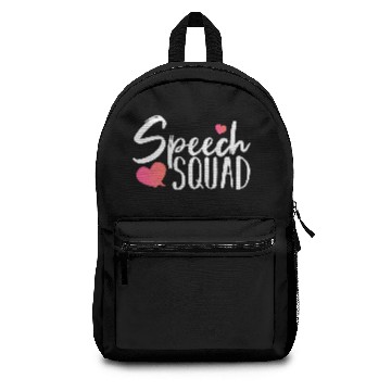 Discover Speech Therapy SLP Speech Language Pathologist Backpacks