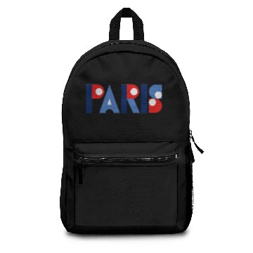 Discover Paris - Typography Backpacks