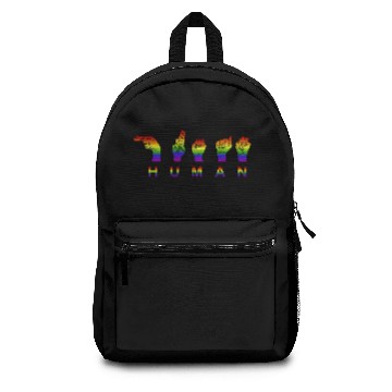 Discover Human Pride Backpacks