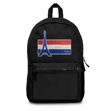 Discover Bastille Day Eiffel Tower Backpacks