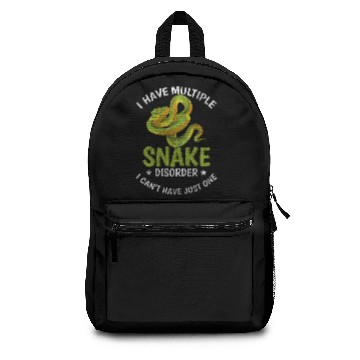Discover Snake Lizard Python Venomous Snake Backpacks