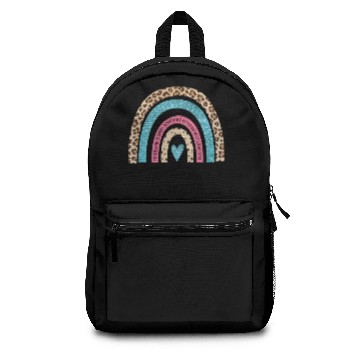 Discover 4th grade teacher rainbow teach love inspire lead Backpacks