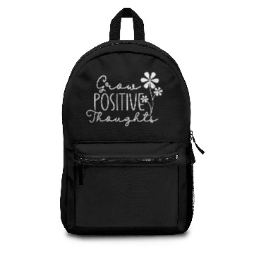 Discover Grow Positive Thoughts Backpacks