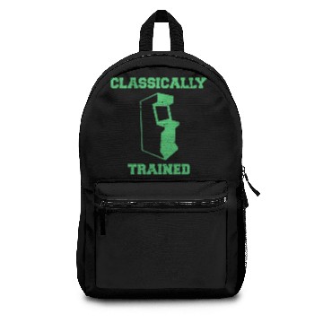Discover Classically Trained | Arcade player Backpacks