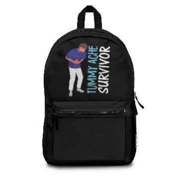Discover Tummy Ache Survivor Stomachache Backpacks