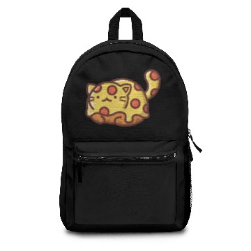 Discover Pepperoni Pizza Pocket Cat Backpacks