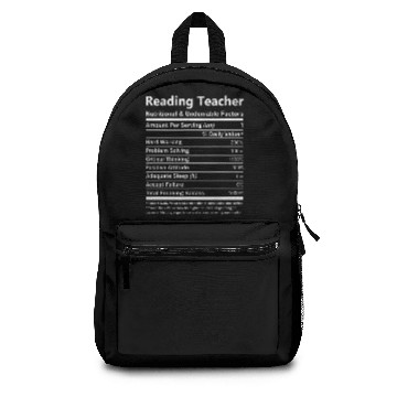 Discover Reading Teacher Backpacks - Nutritional And Undeniab