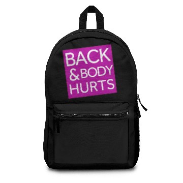 Discover Back and body hurts Backpacks