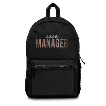 Discover Case Manager Leopard Print Funny Gift Backpacks