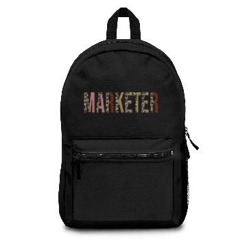 Discover Growth marketer Leopard Print Funny Backpacks