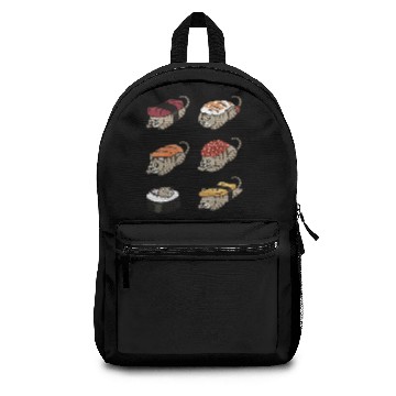 Discover Devon Rex Cat Japanese Sushi Backpacks