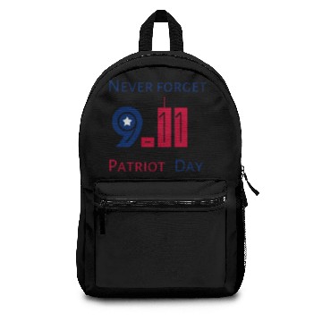 Discover Never Forget Patriot Day 9.11 Backpacks