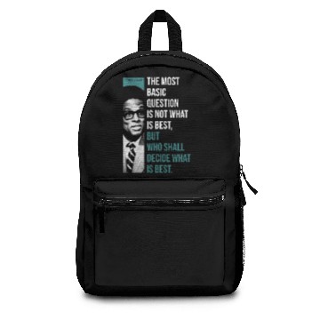 Discover Thomas Sowell the best Quote Backpacks