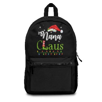 Discover Funny Santa Nana Claus Christmas Matching Family Backpacks