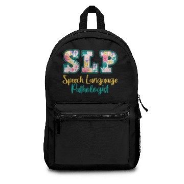 Discover SLP Speech Language Pathologist Backpacks