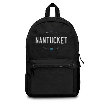Discover Nantucket Beach Waves Backpacks
