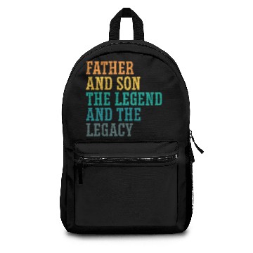 Discover Father And Son The Legend And The Legacy - Backpacks
