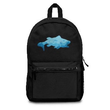 Discover Deep Water Fish Graphic Backpacks
