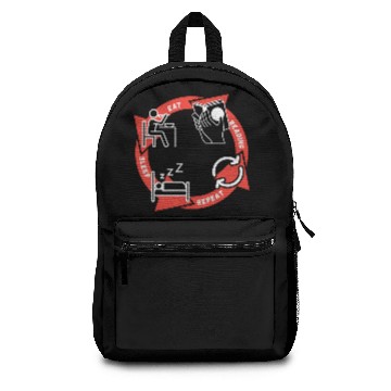 Discover Sleep Eat Reading Repeat Backpacks