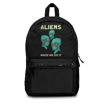 Discover Alien Extraterrestrial Area 51 UFO Space Geek Gift Backpacks