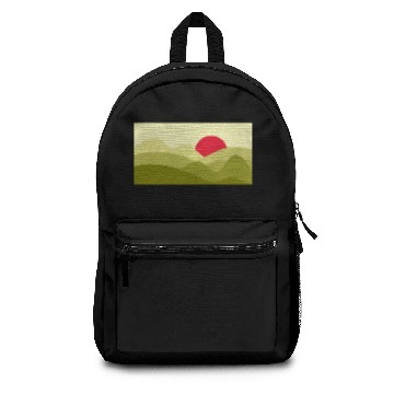 Discover Minimalist Sun Lime Green Backpacks