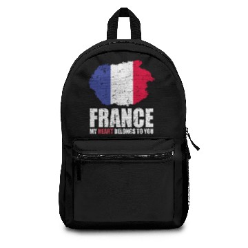 Discover France Flag Backpacks