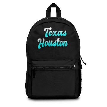 Discover Texas Houston Design Backpacks
