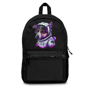 Discover Jack Russell Terrior Space Dog Backpacks