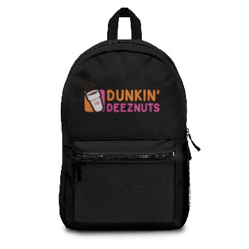 Discover Dunkin deez nuts Backpacks