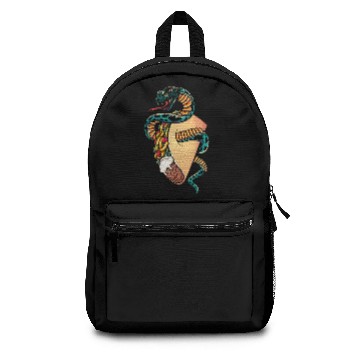 Discover Snake Boa Venom Serpent Reptile Python Taco Eater Backpacks