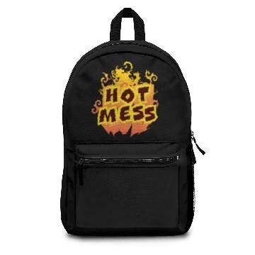 Discover Hot Mess Flames Backpacks