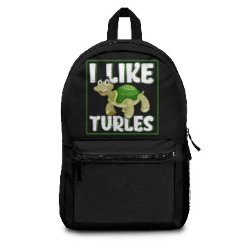 Discover I Like Turtles Backpacks