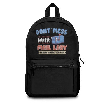 Discover Postal Worker Mail Lady Mail Carrier Postal Backpacks