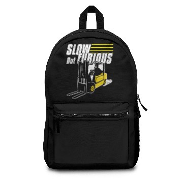 Discover Forklift Operator Slow But Furious Backpacks