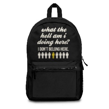 Discover what the hell am i doing here ? Backpacks