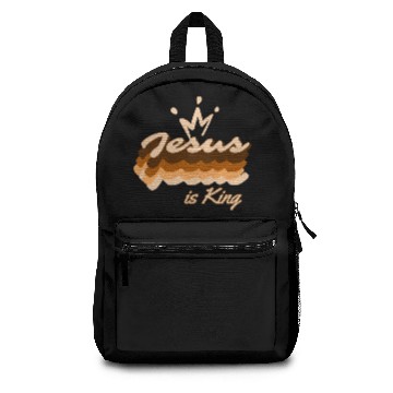 Discover Jesus is King Backpacks