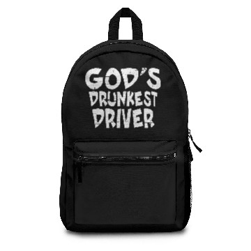 Discover God's Drunkest Driver 7 Backpacks
