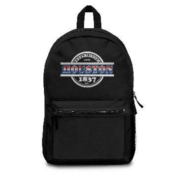 Discover Established Houston 1837 Backpacks