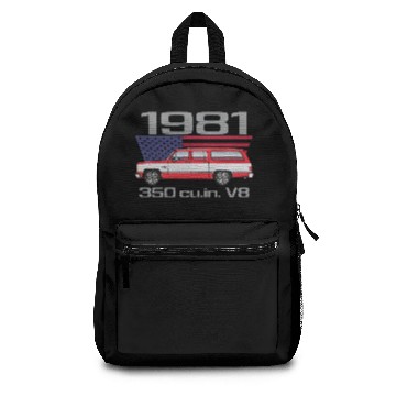 Discover 1981 Cardinal Red Backpacks