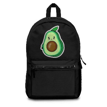 Discover cute comic avocado 2 Backpacks
